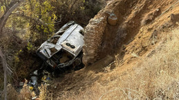 Konya’da uçuruma yuvarlanan öğrenci servisi, 14 kişiyi ölümle burun buruna getirdi!