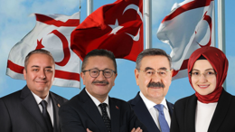 Ankara'nın ilçe belediye başkanları, KKTC'nin 42. kuruluş yıl dönümünü kutladı