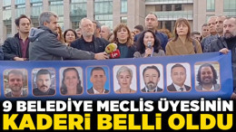 Kent Uzlaşısı duruşmasında ara karar! 9 belediye meclis üyesinin kaderi belli oldu