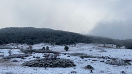 Ankara'ya kar sürprizi! Kızılcahamam'ın yüksek kesimlerine kar yağdı!