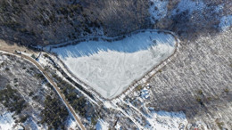 Ankara’da beyaz sürpriz: Karagöl Tabiat Parkı kış masalına döndü