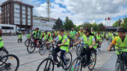 Kırıkkale'de Yeşilay Bisiklet Turu: 81 ille aynı anda pedal
