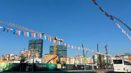 Ankara'da AK Parti süslemesi! 25. yıl heyecanı yaşanıyor