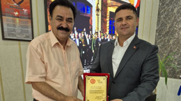 Şereflikoçhisar'da anlamlı ziyaret: KIYŞAD Başkanı Ertuğrul Özcan, Belediye Başkanı Koçak’la görüştü