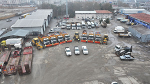 Ankara Gölbaşı Belediyesi karla mücadele için hazır