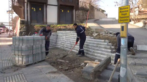 Beypazarı'nda toprak kaymalarına karşı çalışma