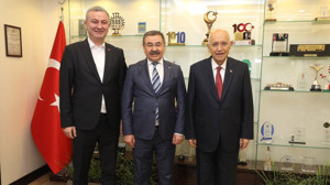 Yakup Odabaşı'ndan Fethi Yaşar'a ziyaret