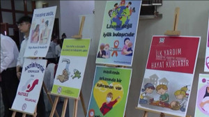 Ankara Sincan'da liseli öğrenciler "Sağlık Olsun" projesini başlattı