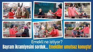 Emekli bayram ikramiyesi ne kadar olmalı? | Sokak Röportajı