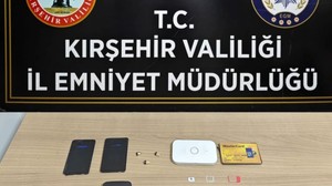 Kırşehir'de ehliyet sınavında kopya çetesi çökertildi: 3 gözaltı