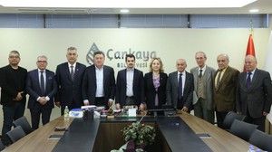 Özaslan'dan Çankaya Belediye Başkanı Güner'e tarihi ve kültürel işbirliği ziyareti