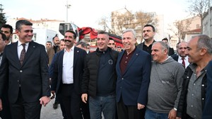 Mansur Yavaş, Haymana'da belediyenin düzenlediği iftar programına katıldı