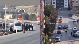 Başkent Ankara güne kazalarla başladı, Şafaktepe Mahallesi ve Lalahan'da korkutan kazalar