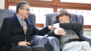 Altındağ Belediye Başkanı Veysel Tiryaki, Gicik Huzurevi sakinleriyle bir araya geldi