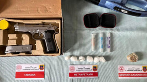 Kırıkkale'de otobüste yolculuk yapan kişinin üzerinden cephane çıktı