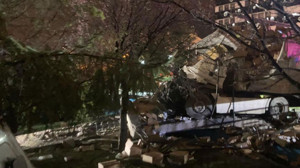 Altındağ'da freni boşalan TIR parka daldı: Sürücü hayatını kaybetti!