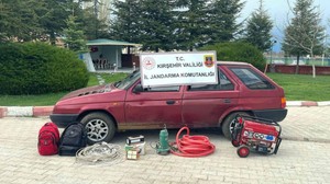 Kırşehir’de kaçak kazı yapan 7 kişi suçüstü yakalandı
