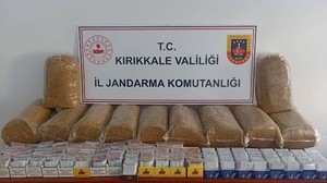 Kırıkkale'de kaçak tütün operasyonu
