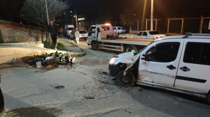 Kırıkkale'de feci kazada motosiklet sürücüsü öldü