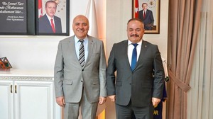 Kızılcahamam Belediye Başkanı Süleyman Acar, Hasan Nuri Akça’yı ağırladı