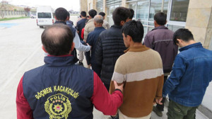 Kırşehir’de 18 düzensiz göçmen yakalandı!