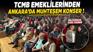 TCMB emeklilerinden Ankara'da muhteşem konser