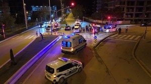Kırıkkale'de zincirleme kaza: 2 yaralı