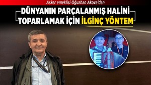 Asker emeklisi Akova’nın "10 parmağında, 10 marifet" var