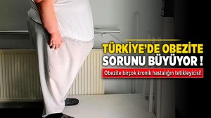 Türkiye'de obezite sorunu büyüyor! Obezite birçok kronik hastalığın tetikleyicisi!