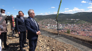 Yozgat Nohutlu Tepe’de bungalov otelin temel hazırlıkları başladı