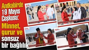 Anıtkabir'de 19 Mayıs Coşkusu: Gençler ve Vatandaşlardan Duygu Dolu Anlar