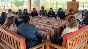 Ayça Çağlar Gölbaşı’nda kadınlarla buluştu: "Birlikte güçleneceğiz"