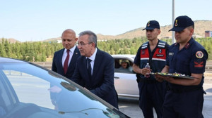 Kırıkkale il protokolü personeli bayramda unutmadı