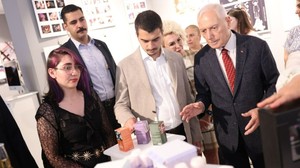 Başkent Üniversitesi öğrencilerinin eserleri sergide yerini buldu