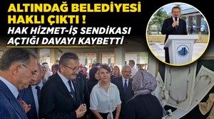 Altındağ Belediyesi haklı çıktı! Hak Hizmet-İş Sendikası açtığı davayı kaybetti