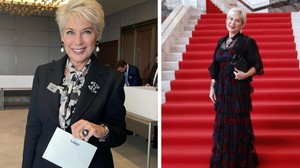 Ünlü iş kadını AK Parti toplantısına katıldı