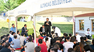 Başkan Tiryaki'den YKS'ye hazırlanan gençlere moral ziyareti