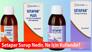 Setapar Surup Nedir, Ne İçin Kullanılır?
