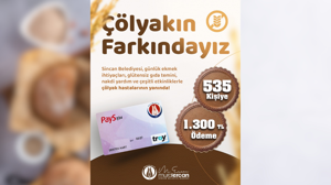 Sincan Belediyesi çölyak hastalarına desteğini sürdürüyor