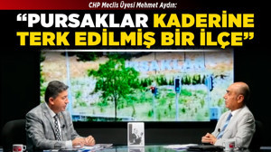 Mehmet Aydın: "Pursaklar kaderine terk edilmiş bir ilçe"