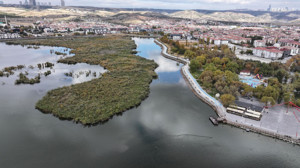 Gölbaşı Mogan Gölü tehlikeyle karşı karşıya! Gölbaşı Belediyesinden acil müdahale