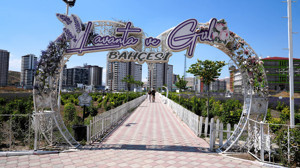 Keçiören'de lavanta ve gül bahçesi göz kamaştırıyor