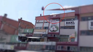 Yenimahalle Gimat Toptancılar Sitesi'nde yangın çıktı