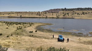 Beypazarı'nda orman yangınına karşı mücadele