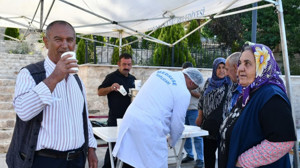 Haymana'da pazar alışverişi çorba ikramıyla başladı