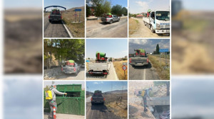 Haymana’da mahallelerde altyapı ve çevre düzenlemeleri hız kesmeden devam ediyor