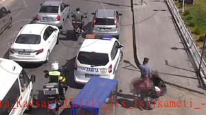 Kırıkkale'de kaçış denemesi pahalıya patladı