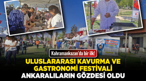 Kahramankazan’da bir ilk! Uluslararası Kavurma ve Gastronomi Festivali Ankaralıların gözdesi oldu