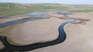 Yozgat’ın kuş cenneti, Gelingüllü Barajı kurumaya yüz tuttu