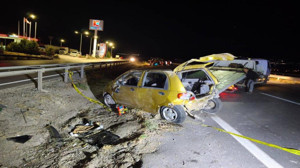 Kırıkkale’de takla atan otomobilin yol açtığı kaza, can aldı